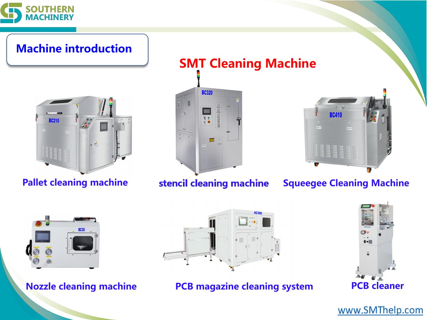AC510 batch PCBA cleaning machine catalog cover